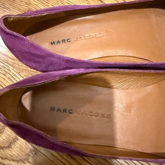 Marc Jacobs Purple Suede Women's Flats size “7” - Picture 4 of 10